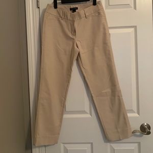 Khaki Dress Cropped Pants